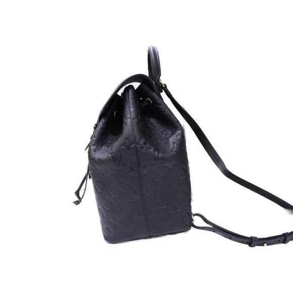Louis Vuitton Monsuri PM Emplant Noir Black Rucksack Backpack - Picture 2 of 16
